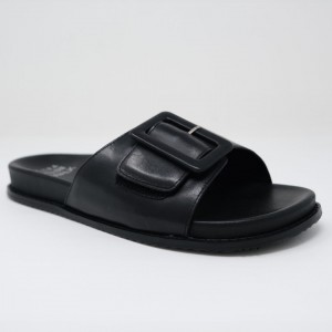 Black Ziera Hanyu (Wide) Women Sandals | Z-378910