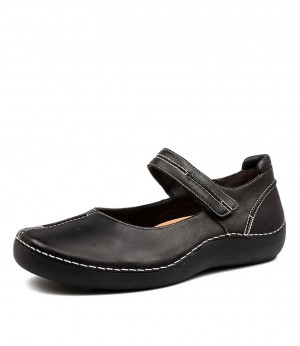 Black Ziera Lilia (Extra Wide) Women Mary Janes | Z-407628