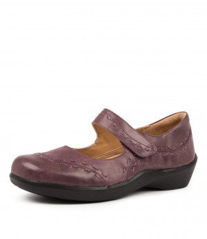 Purple Ziera Gummibear (Extra Wide) Women Mary Janes | Z-764538