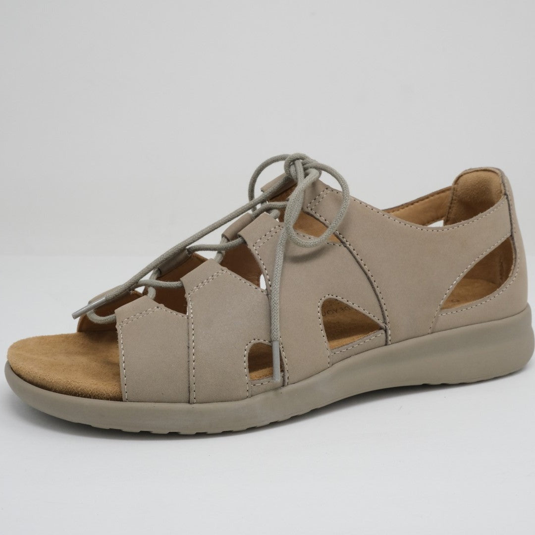 Beige Ziera Barnett (Extra Wide) Women Sandals | Z-548396