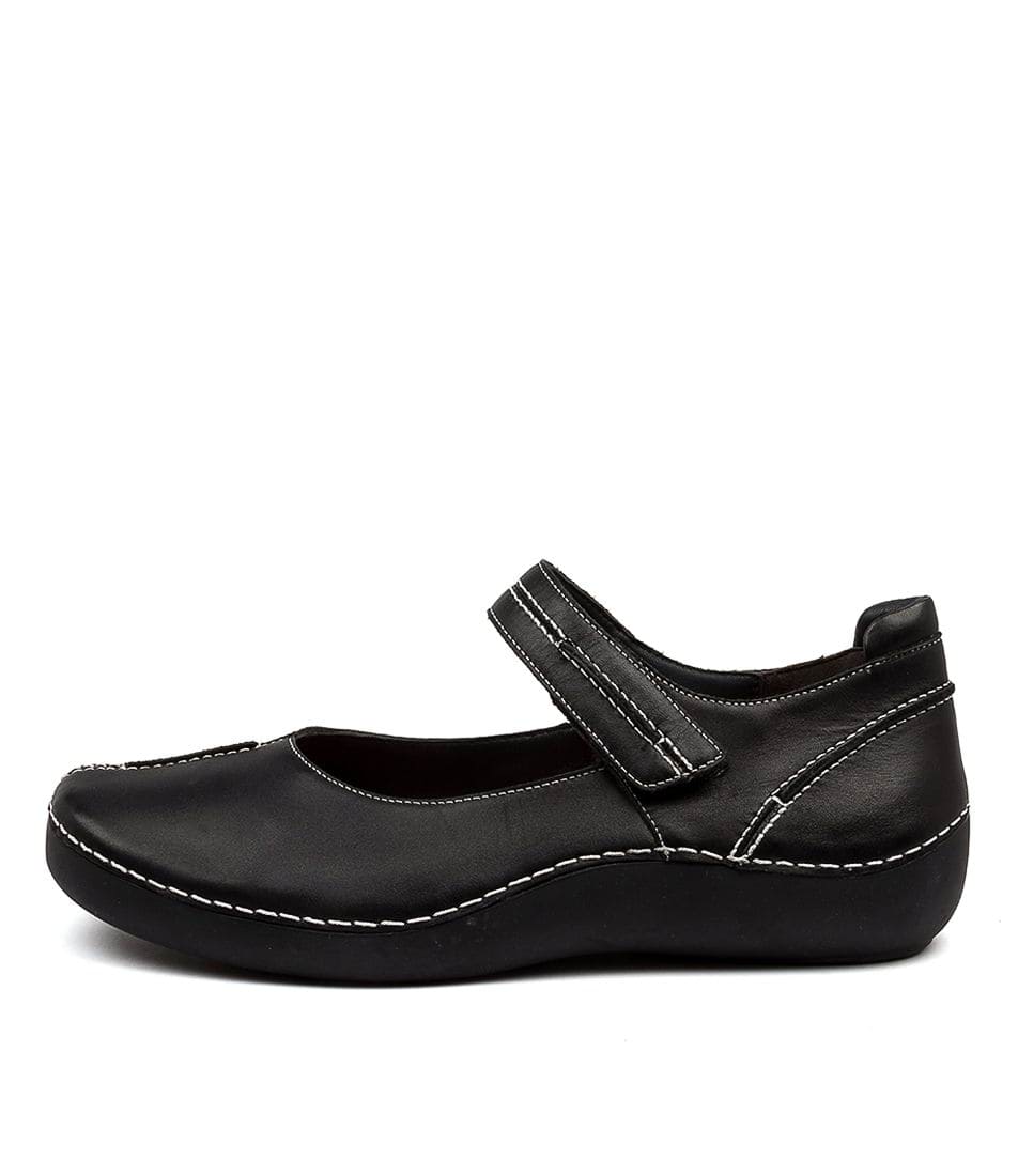 Black Ziera Lilia (Extra Wide) Women Mary Janes | Z-407628