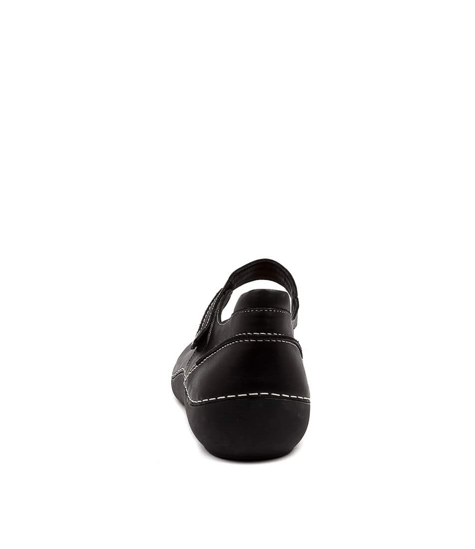 Black Ziera Lilia (Extra Wide) Women Mary Janes | Z-407628