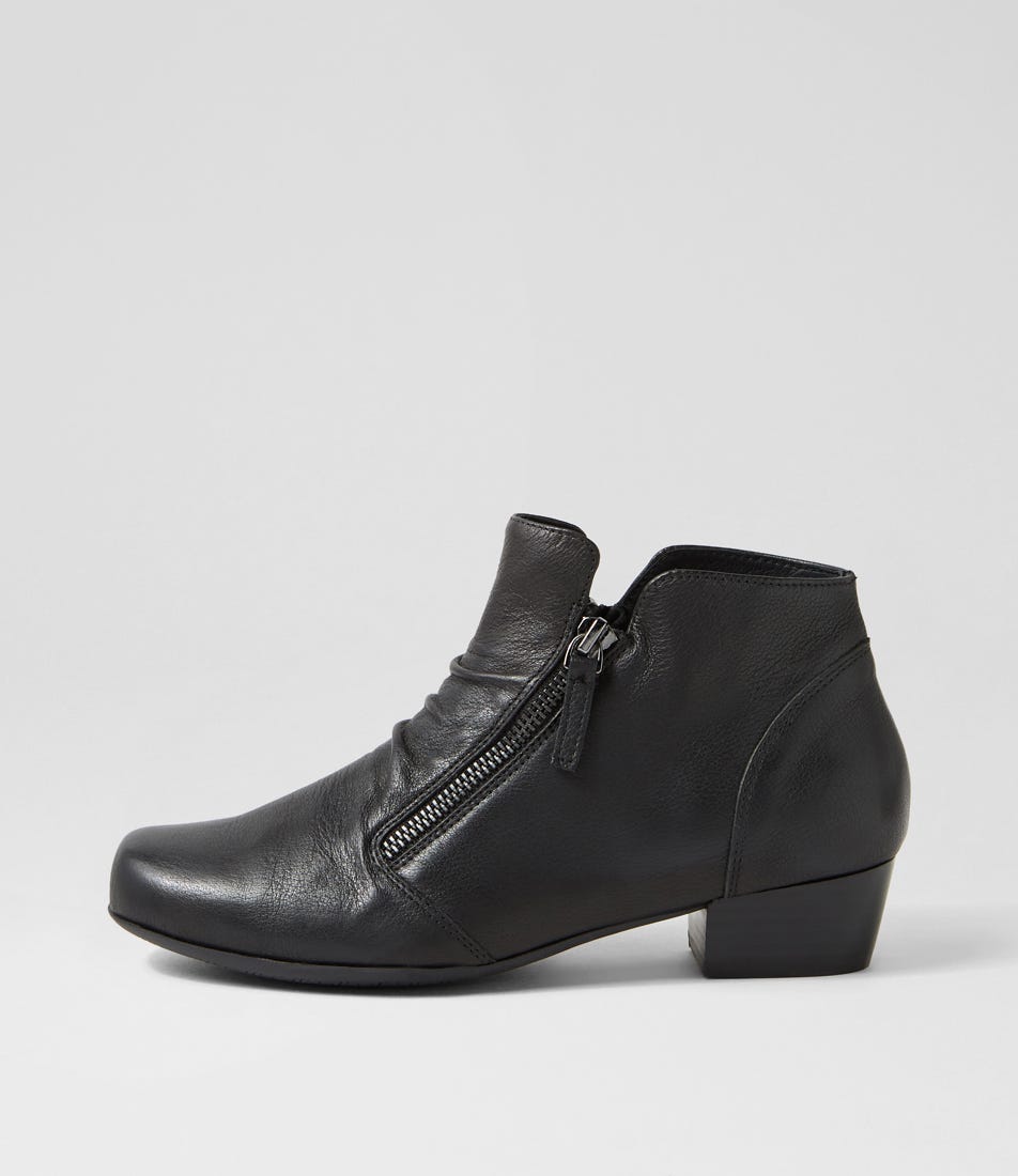 Black Ziera Quenno (Wide) Women Boots | Z-109532