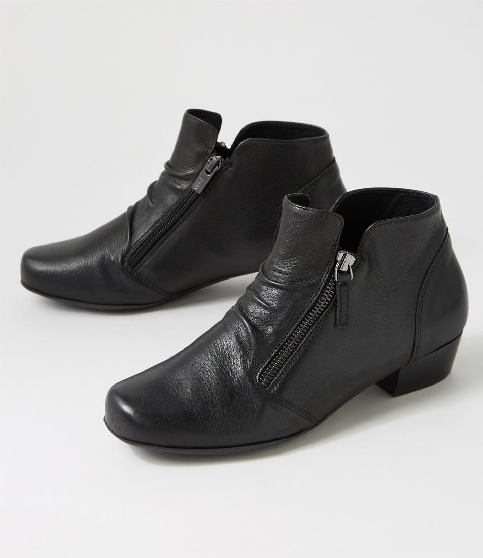 Black Ziera Quenno (Wide) Women Boots | Z-109532