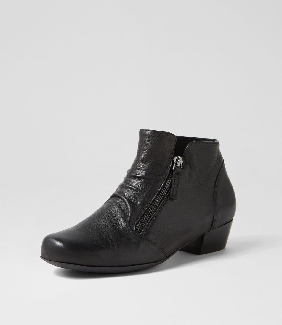 Black Ziera Quenno (Wide) Women Boots | Z-109532