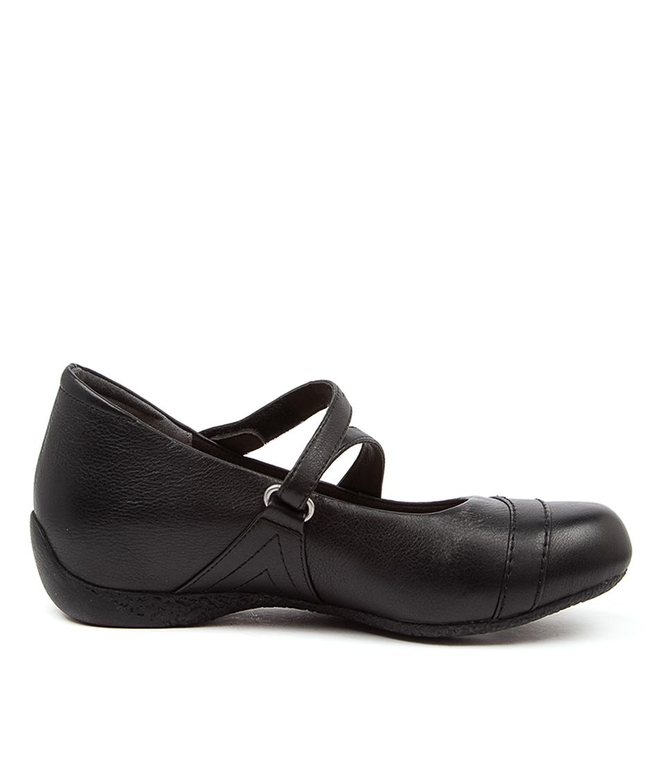 Black Ziera Xray (Extra Wide) Women Mary Janes | Z-456731