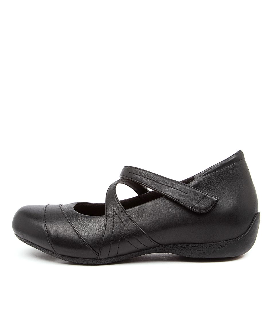 Black Ziera Xray (Wide) Women Mary Janes | Z-593782