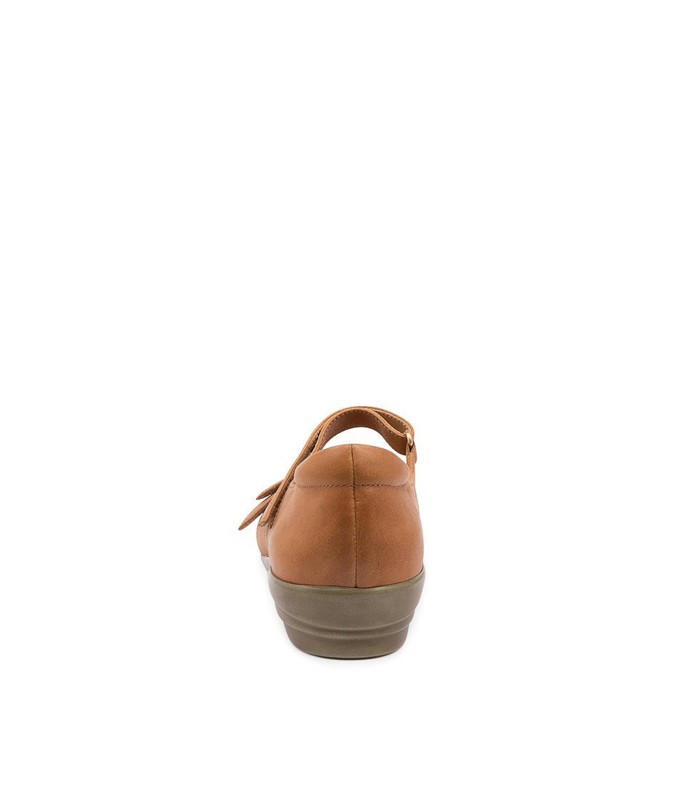 Brown Ziera Disco (Wide) Women Sandals | Z-758049