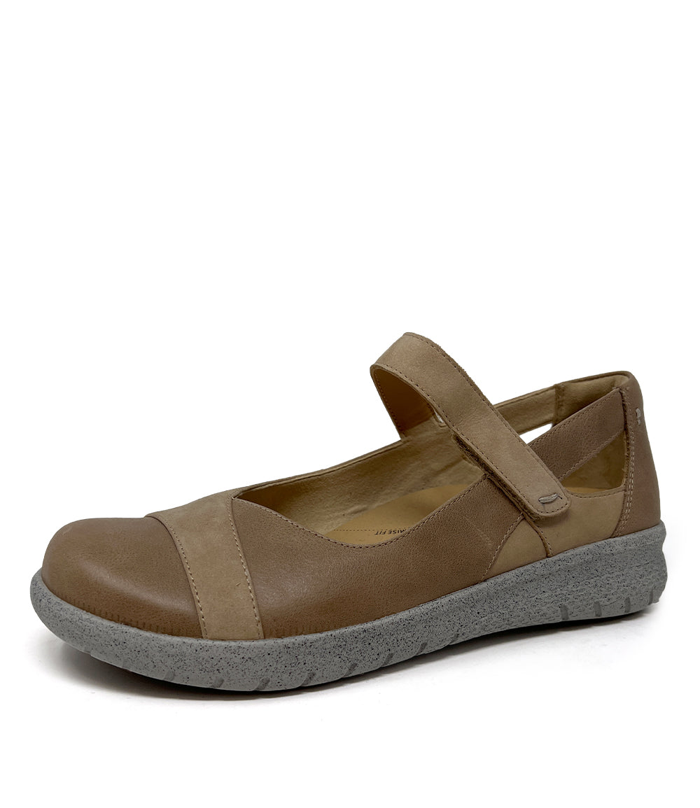 Brown Ziera Sofia (Extra Wide, Adjustable Fit) Women Mary Janes | Z-209156