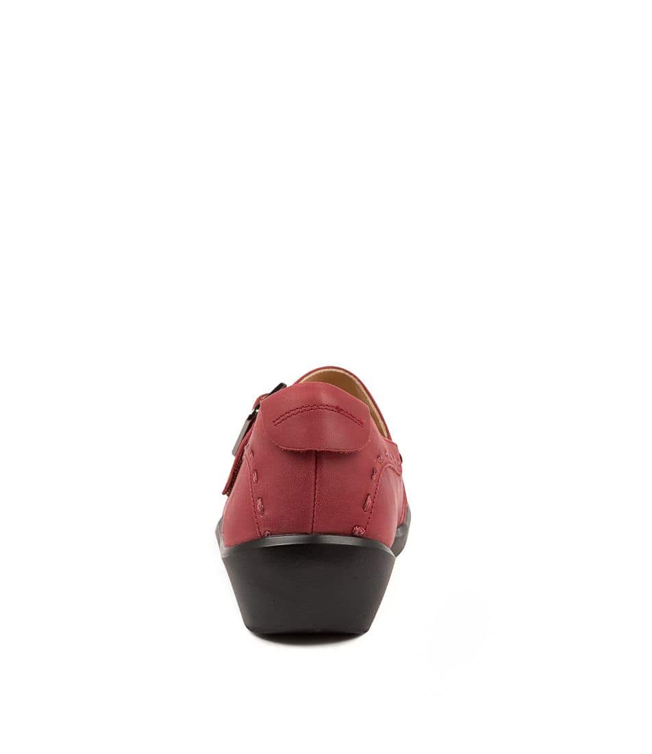 Dark Red Ziera Angel (Wide) Women Mary Janes | Z-276894