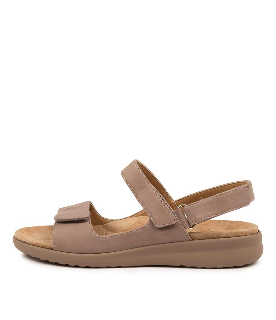 Grey Brown / Grey Brown Ziera Benji (Wide) Women Sandals | Z-069158