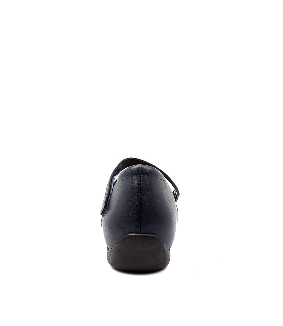 Navy Ziera Xray (Wide) Women Mary Janes | Z-439851