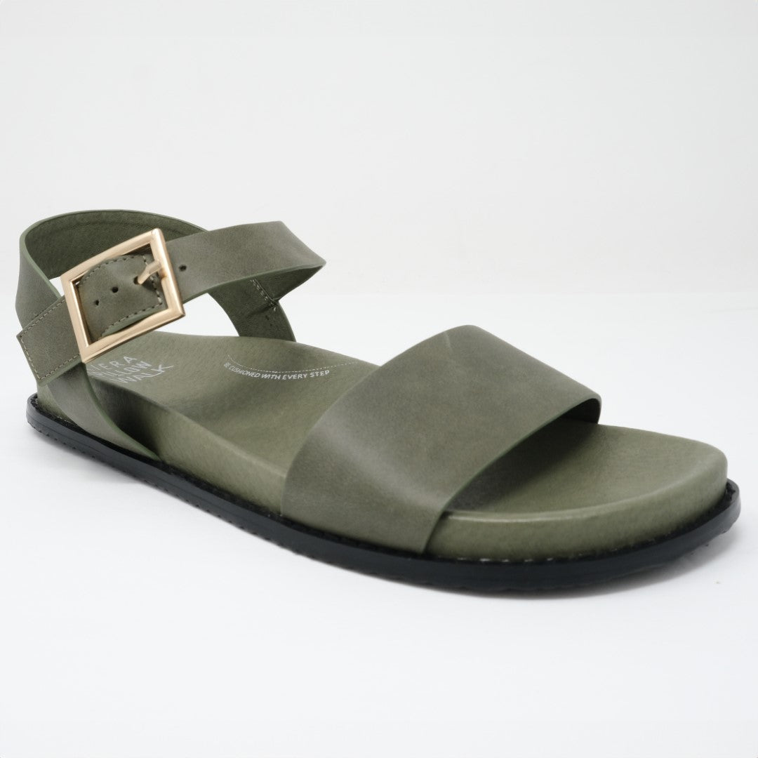 Olive Ziera Hammil (Wide) Women Sandals | Z-308574