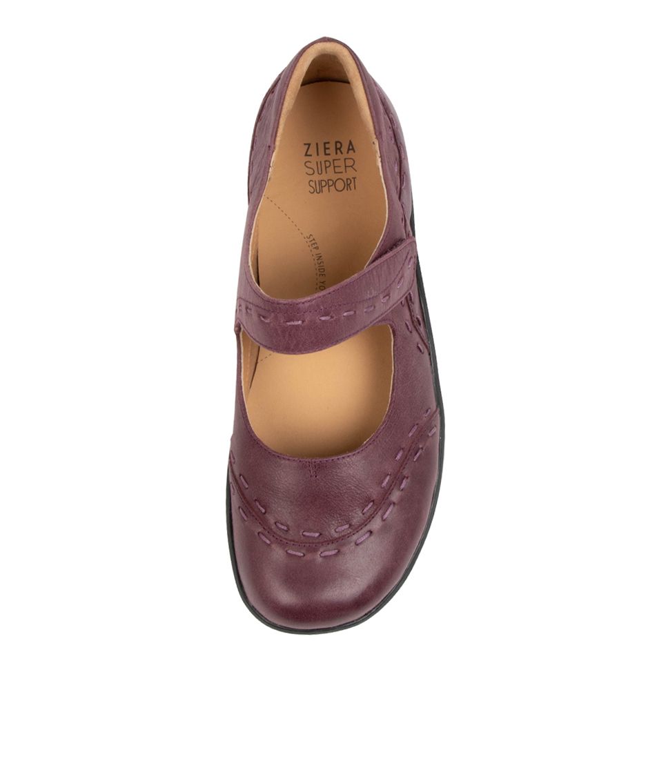 Purple Ziera Gummibear (Wide) Women Mary Janes | Z-705186