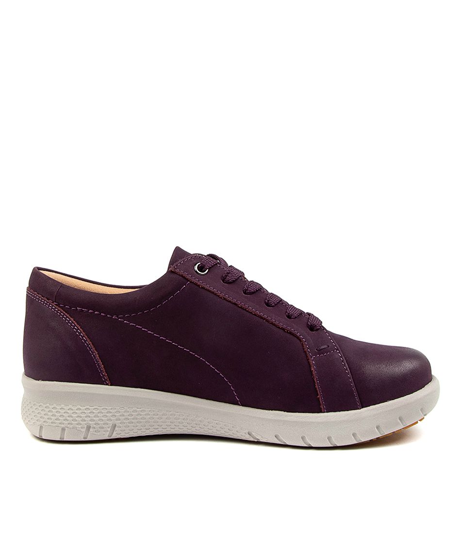 Purple Ziera Solar (Extra Wide, Adjustable Fit) Women Sneakers | Z-692415