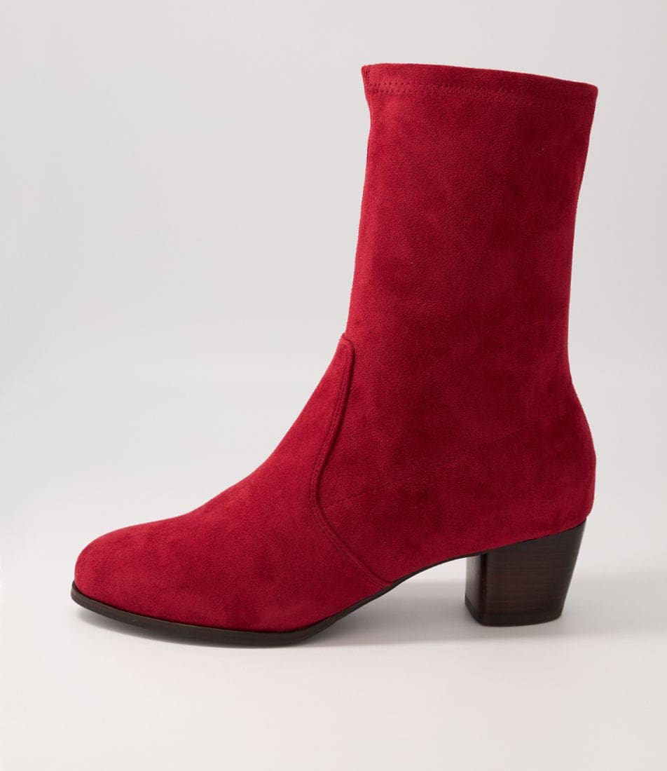 Red Ziera Genevey (Wide) Women Boots | Z-294503