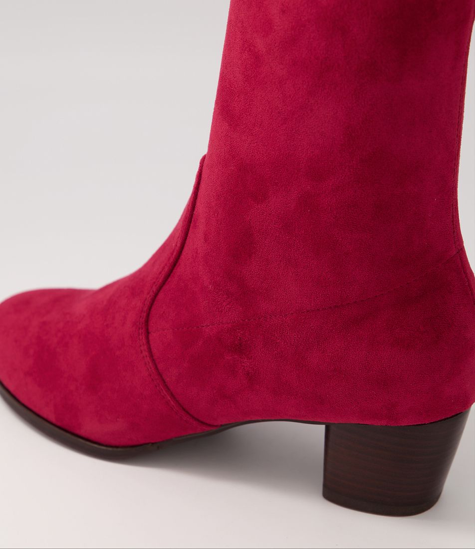 Red Ziera Genevey (Wide) Women Boots | Z-294503