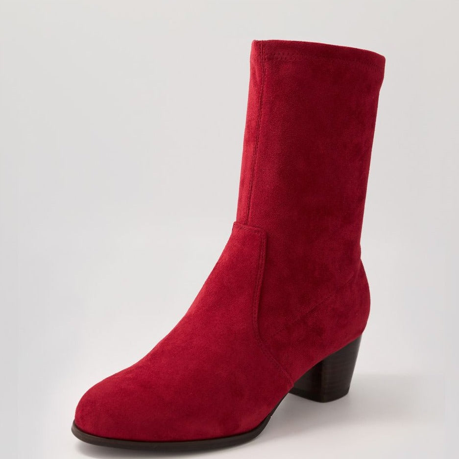 Red Ziera Genevey (Wide) Women Boots | Z-294503