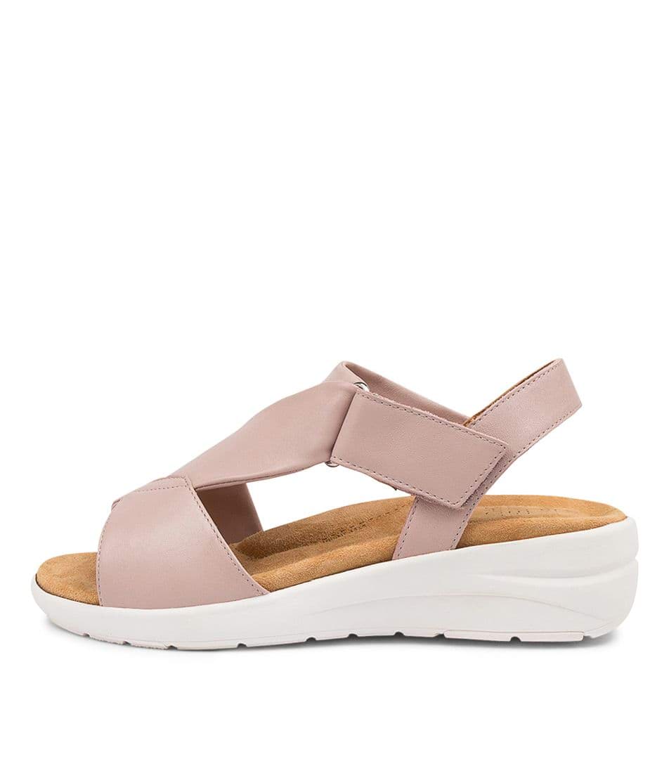 White Ziera Nazley (Wide) Women Sandals | Z-518023