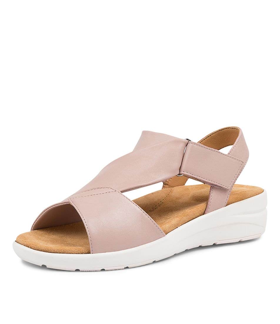 White Ziera Nazley (Wide) Women Sandals | Z-518023